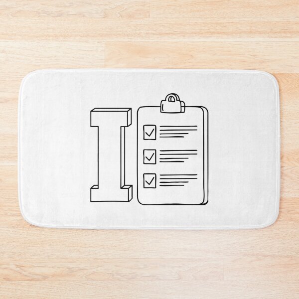 Item preview, A doodle illustration of letter I and Inventory designed and sold by rasagamastore.