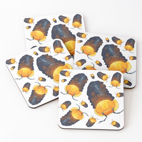 Item preview, Rubber ducky isopod cutie swarm designed and sold by TheDoodlemancer.