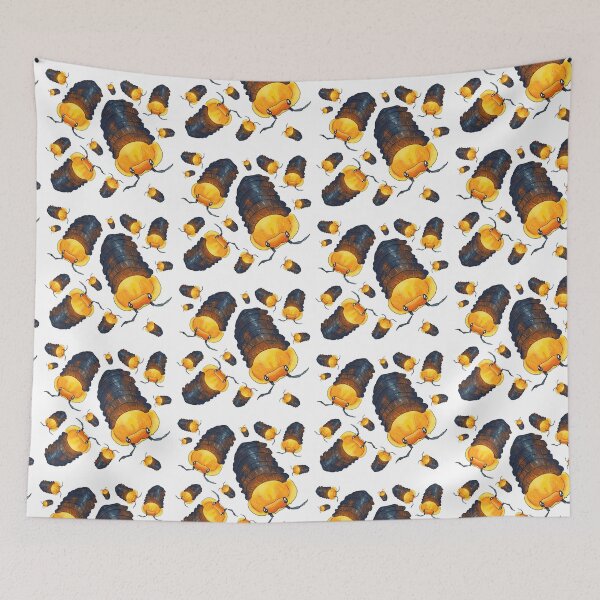 Item preview, Rubber ducky isopod cutie swarm designed and sold by TheDoodlemancer.