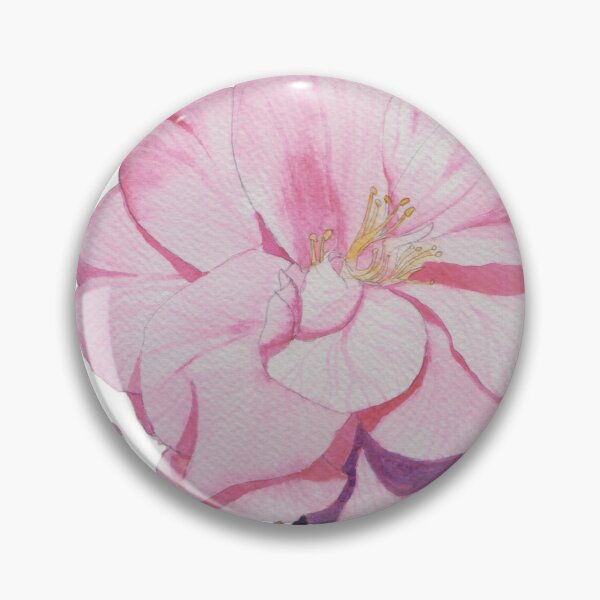 Item preview, Copy of Single pink camellia watercolour painting  designed and sold by esvb.