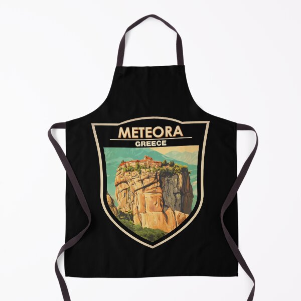 Item preview, Meteora Greece Travel Art Badge designed and sold by KrisSidDesigns.