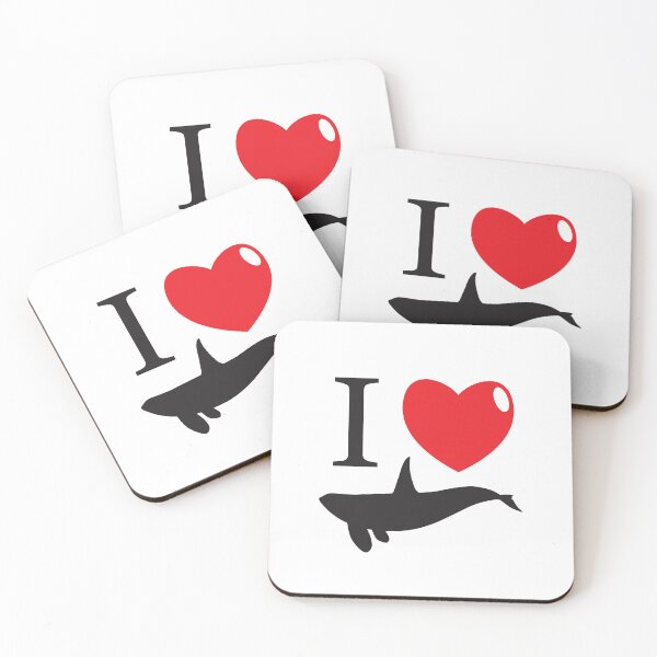 Item preview, I Heart Love Whales designed and sold by jazzydevil.