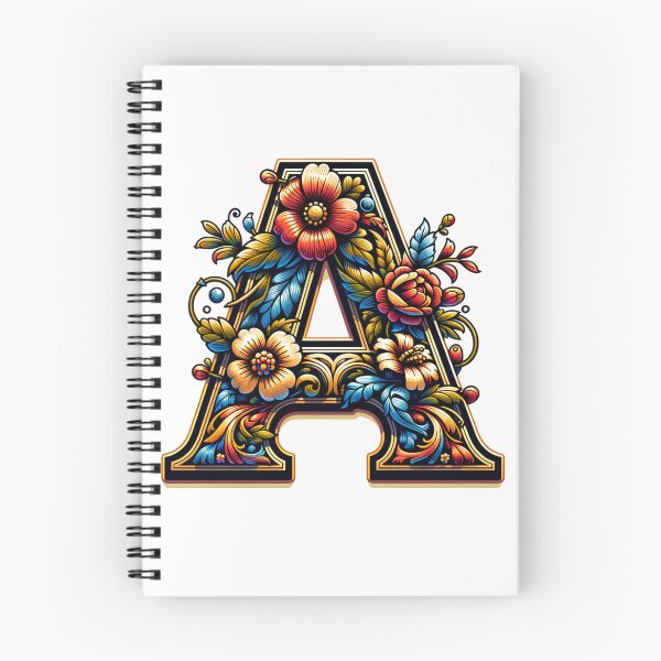 Item preview, Blooming Letter A designed and sold by PimiArt.