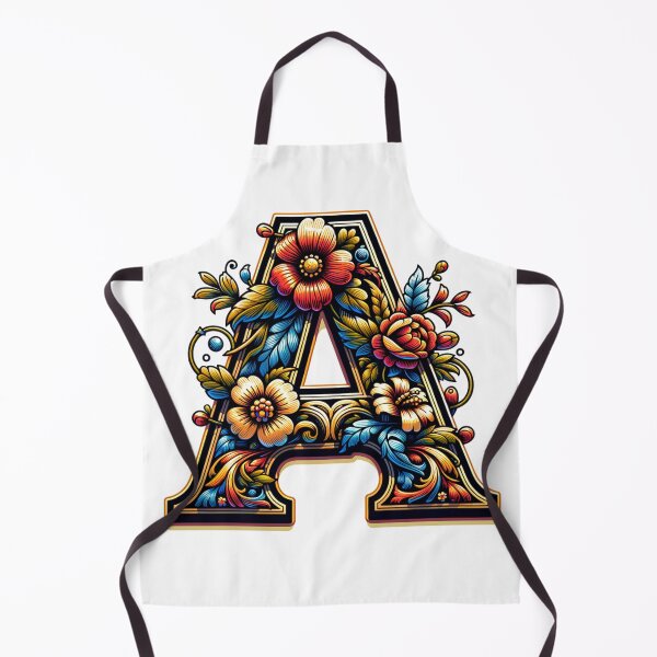 Item preview, Blooming Letter A designed and sold by PimiArt.