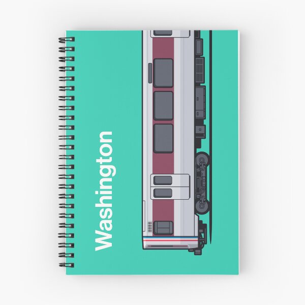 Item preview, Washington 3000 Series Aqua World Train Side USA designed and sold by VoodooCircus.