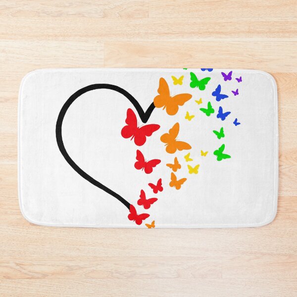 Item preview, Pride Heart and Butterflies  designed and sold by QueenS-Gallery.