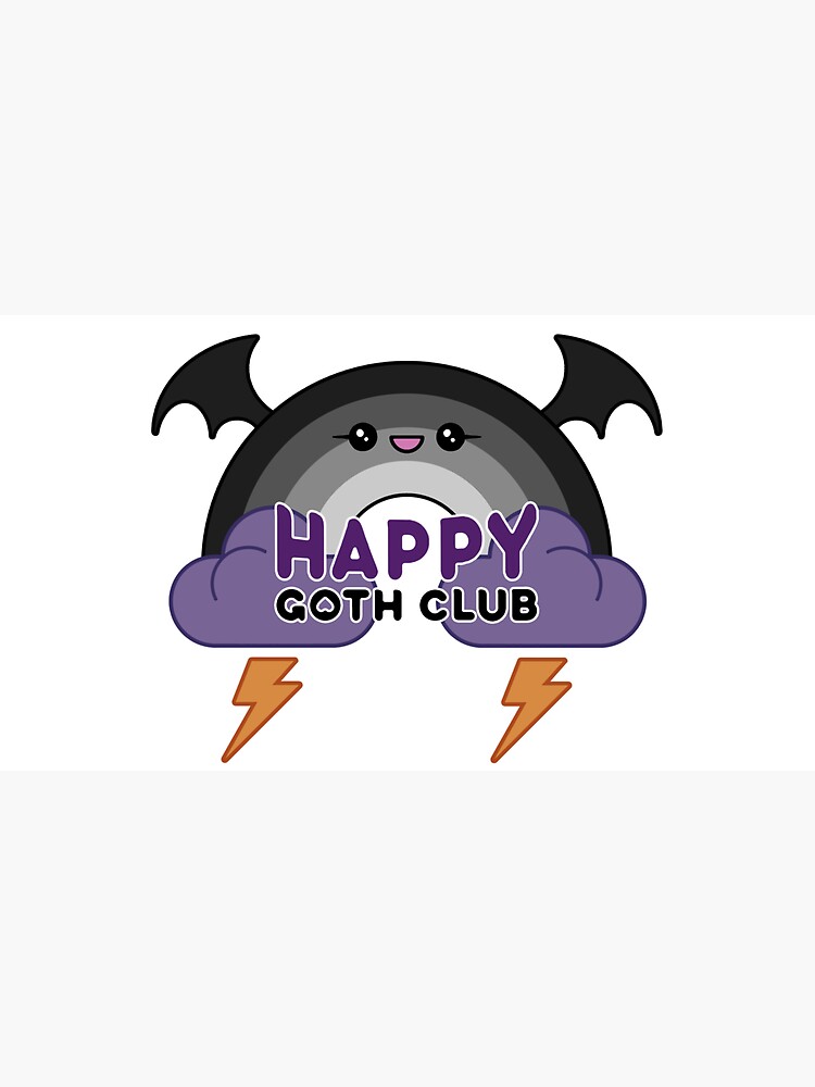 Thumbnail 6 of 6, Bucket Hat, Happy Goth Club designed and sold by miscellominous.