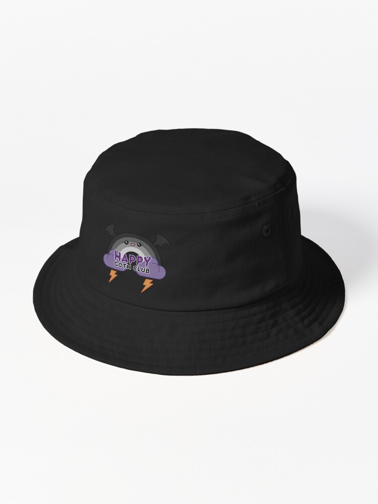 Thumbnail 1 of 6, Bucket Hat, Happy Goth Club designed and sold by miscellominous.