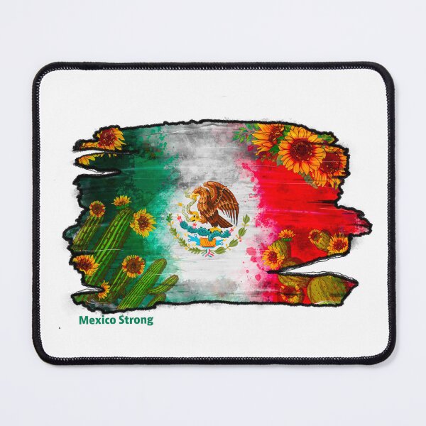 Item preview, Mexico Strong Symbolic Flag Viva Mexico designed and sold by IBTees.