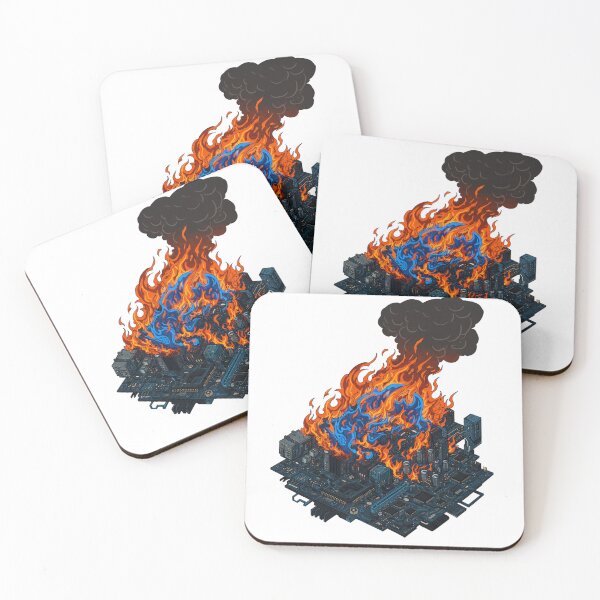Item preview, The Great Cyber-Fire of '25 designed and sold by mukraker.