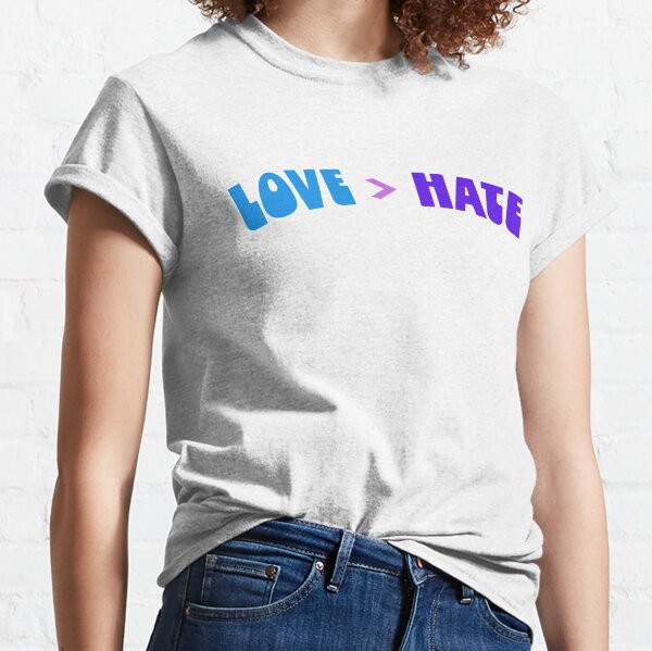 Item preview, Love > Hate designed and sold by andreamakes.
