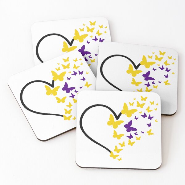 Item preview, Intersex Heart and Butterflies  designed and sold by QueenS-Gallery.