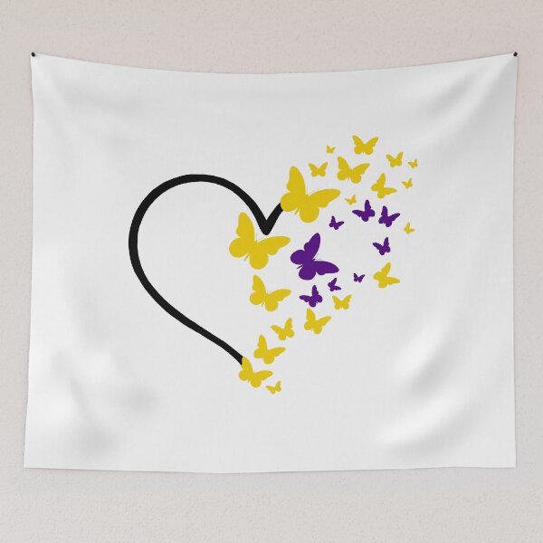 Item preview, Intersex Heart and Butterflies  designed and sold by QueenS-Gallery.