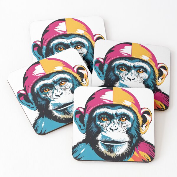 Item preview, Monkey portret designed and sold by PrintLabStudio.