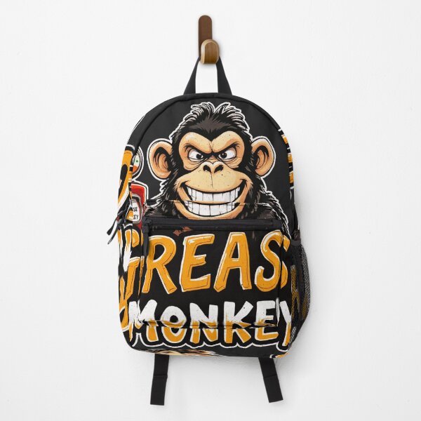 Item preview, Grease Monkey Fuel Station Retro Pump Distressed Print designed and sold by SteadyRolling.