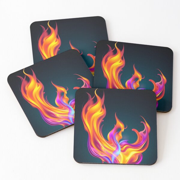 Item preview, Ethereal Flames in Fiery Motion designed and sold by Harmonic_Layers.