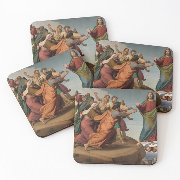 Item preview, Christ Escapes the Pharisees by Johann Friedrich Overbeck  designed and sold by InnerCitadel.