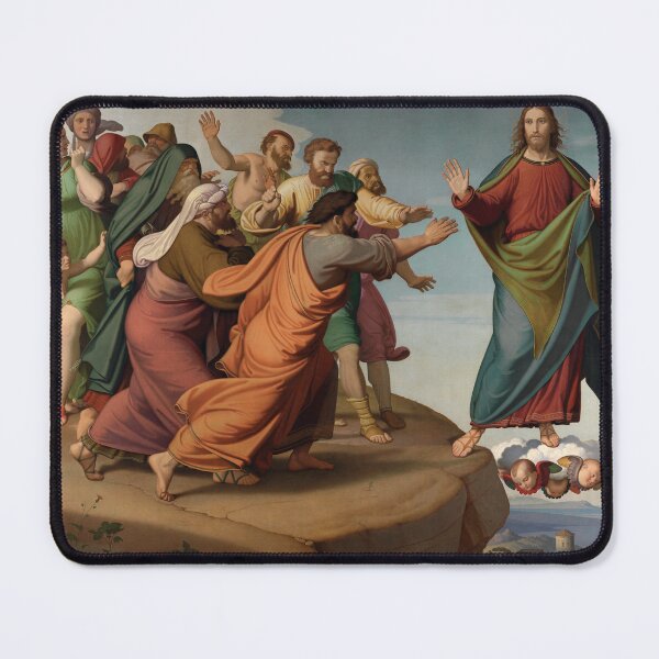 Item preview, Christ Escapes the Pharisees by Johann Friedrich Overbeck designed and sold by InnerCitadel.