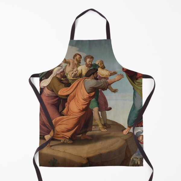 Item preview, Christ Escapes the Pharisees by Johann Friedrich Overbeck designed and sold by InnerCitadel.