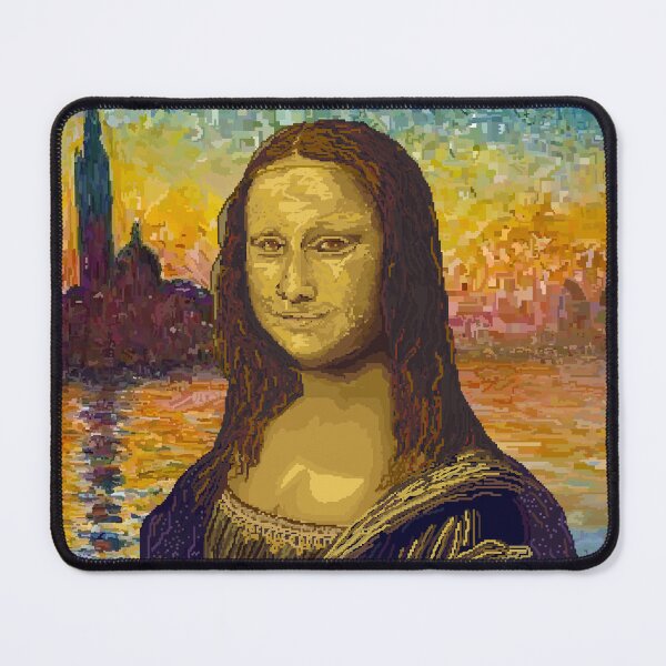Item preview, Mona Lisa Sunset in Venice - Pixel Art designed and sold by Thomas Hudson.