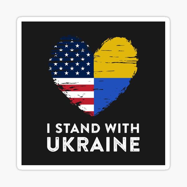 Item preview, I STAND WITH UKRANIE designed and sold by vpsophia.