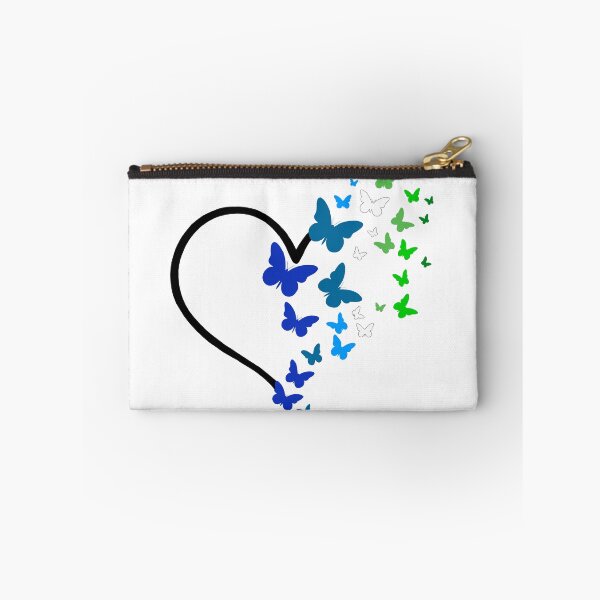 Item preview, MLM Gay Pride Heart and Butterflies  designed and sold by QueenS-Gallery.