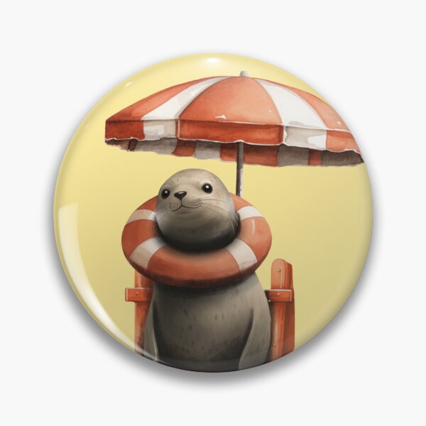 Item preview, Lifeguard Seal Lifeguarding your Life designed and sold by UpsidedownFrog.