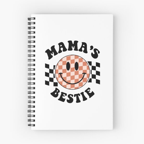 Item preview, Mama's Bestie Retro Checkered Smiley Face designed and sold by JoelFox165.