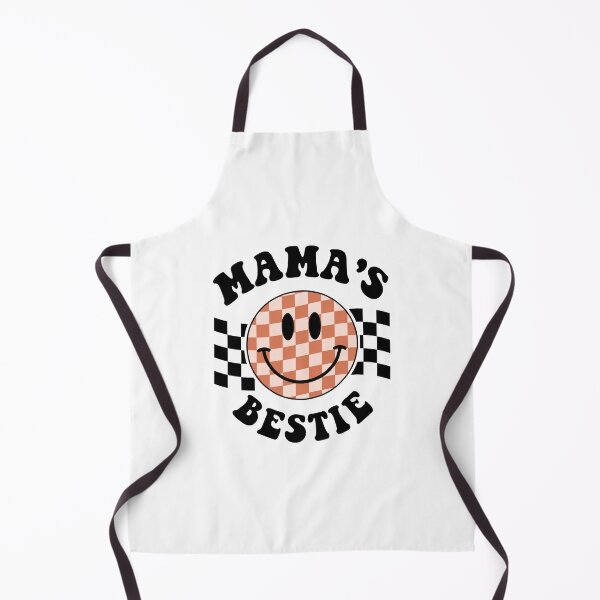 Item preview, Mama's Bestie Retro Checkered Smiley Face designed and sold by JoelFox165.
