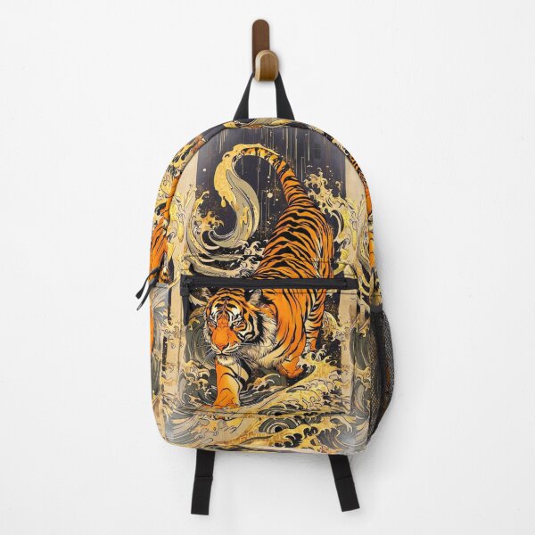 Item preview, Tiger in the River – wild tiger designed and sold by Artistic canvas store.