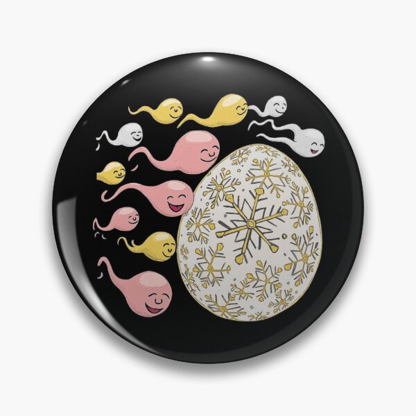 Item preview, Funny Reproductive Biology Art - Sperm Race to Egg designed and sold by love3617.