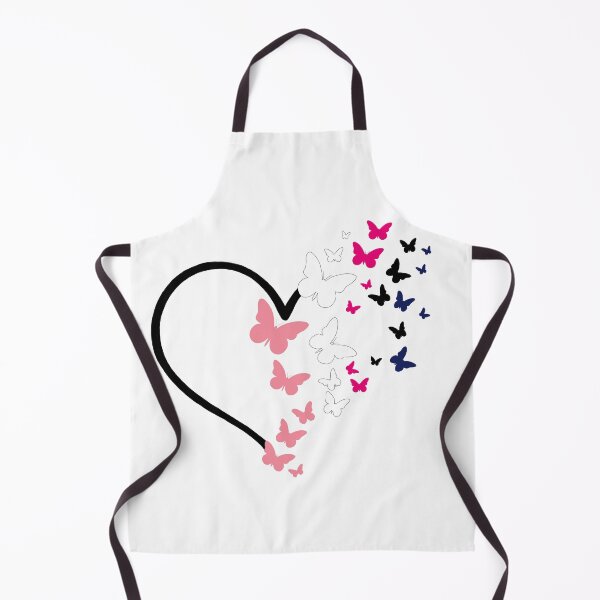 Item preview, Genderfluid Pride Heart and Butterflies  designed and sold by QueenS-Gallery.