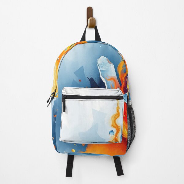 Item preview, Clash of Elements: Fire and Ice Abstract designed and sold by Harmonic_Layers.