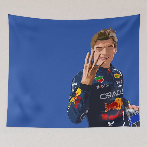 Item preview, Verstappen 4x WDC designed and sold by makistickers.