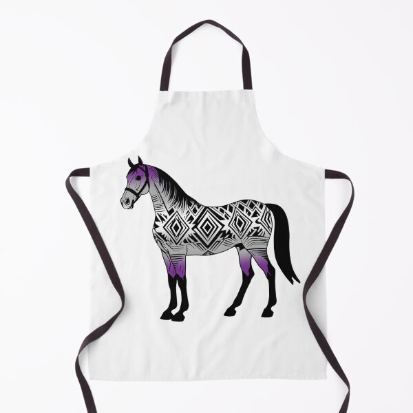 Item preview, Greysexual Tribal Horse Design – Vibrant Pride Artwork designed and sold by Travelslightly.
