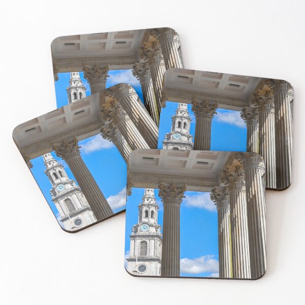 Item preview, UK. England. London. Church of St Martin-in-the-Fields thru the Colonnade. designed and sold by vadim19.