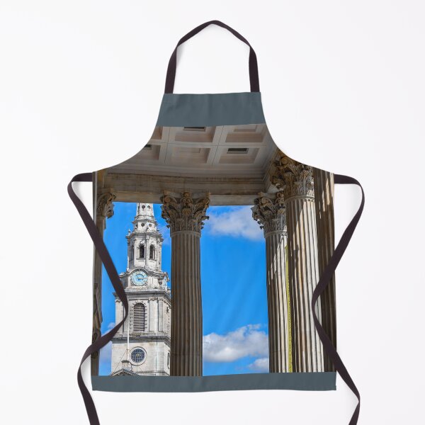 Item preview, UK. England. London. Church of St Martin-in-the-Fields thru the Colonnade. designed and sold by vadim19.
