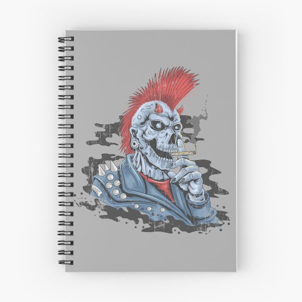 Item preview, Mohawk Mayhem – Punk Rock Skull designed and sold by paulo silveira.