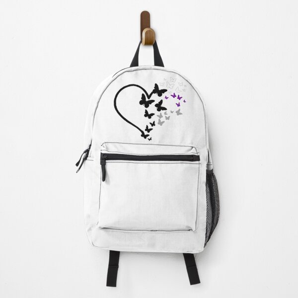 Item preview, Demisexual Pride Heart and Butterflies  designed and sold by QueenS-Gallery.