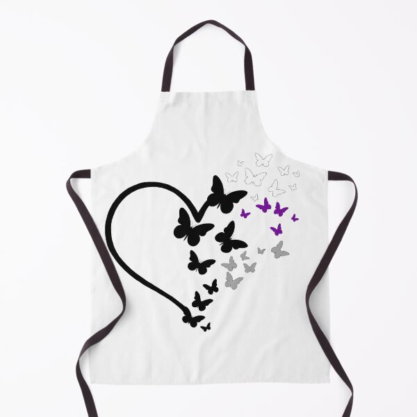 Item preview, Demisexual Pride Heart and Butterflies  designed and sold by QueenS-Gallery.