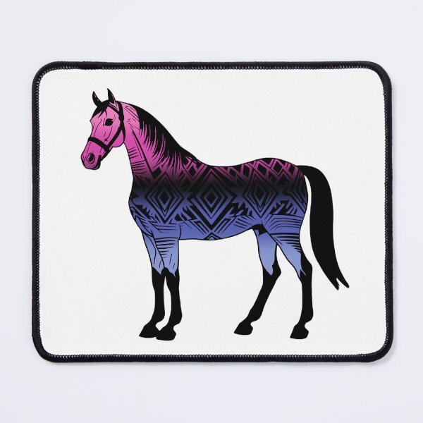 Item preview, Omnisexual Tribal Horse Design – Vibrant Pride Artwork designed and sold by Travelslightly.