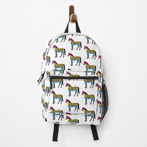 Item preview, Panisexual Tribal Horse Design – Vibrant Pride Artwork designed and sold by Travelslightly.