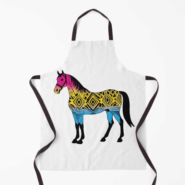 Item preview, Panisexual Tribal Horse Design – Vibrant Pride Artwork designed and sold by Travelslightly.