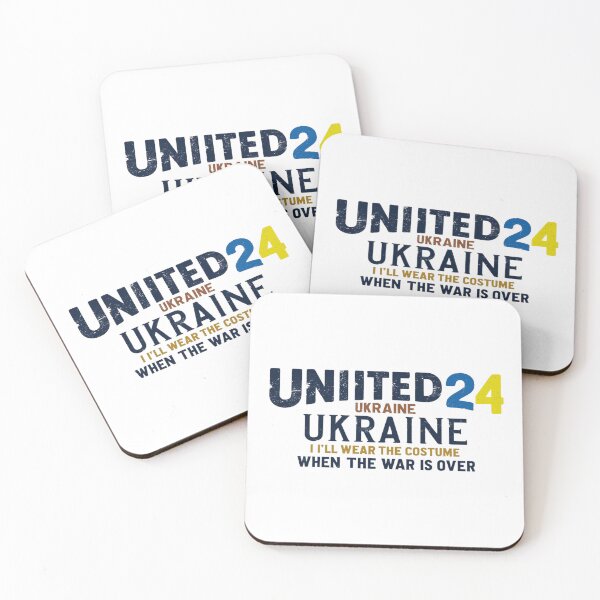 Item preview, United24 Ukraine I'll Wear The Costume When The War Is Over - 11 designed and sold by VibeTwist.