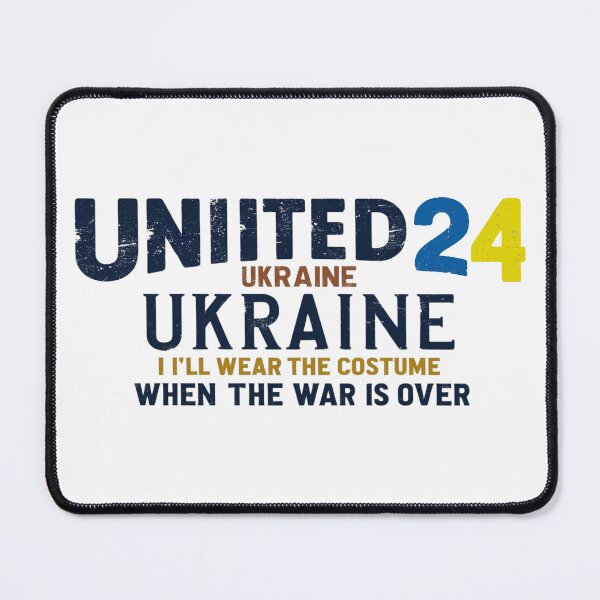 Item preview, United24 Ukraine I'll Wear The Costume When The War Is Over - 11 designed and sold by VibeTwist.
