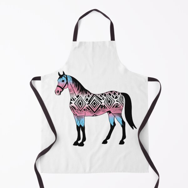 Item preview, Transgender Tribal Horse Design – Vibrant Pride Artwork designed and sold by Travelslightly.