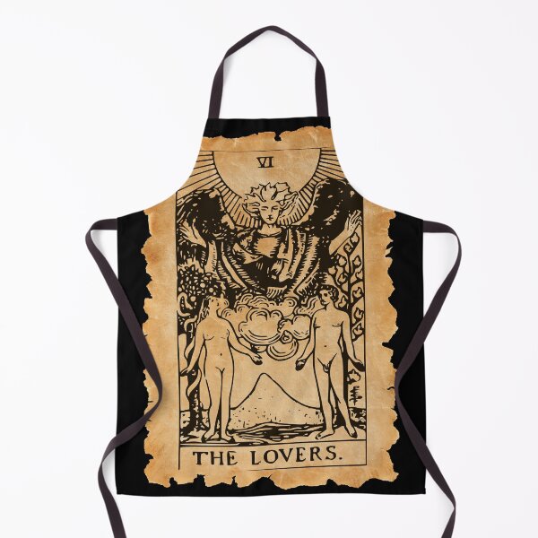 Item preview, The Lovers Tarot Card - Vintage Rough Edges designed and sold by MFGB-Creations.