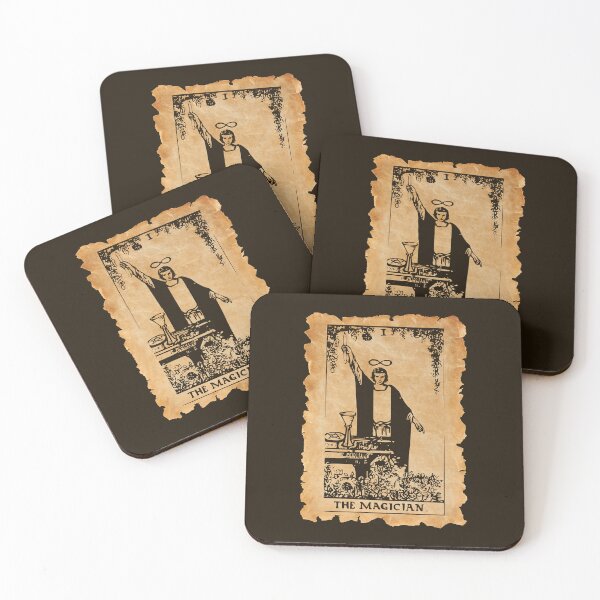 Item preview, The Magician Tarot Card - Vintage Rough Edges designed and sold by MFGB-Creations.
