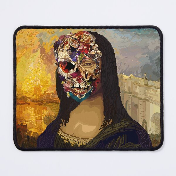 Item preview, Alexander McQueen Mona Lisa Tribute Fan Art designed and sold by Thomas Hudson.