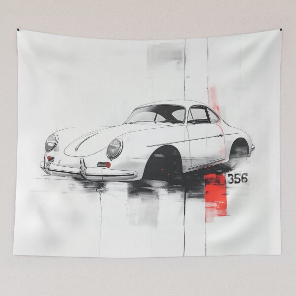 Item preview, Porsche 356 deconstruction Poster designed and sold by blackdogshop.